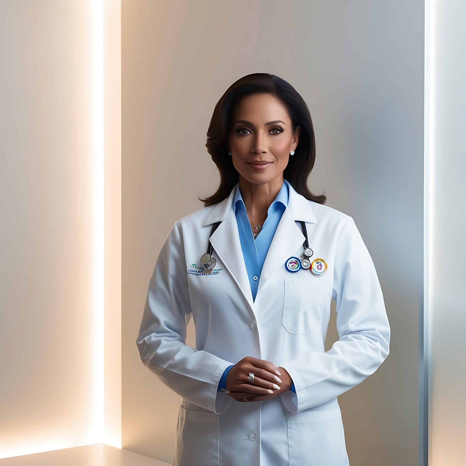 médica negra sorrindo 2