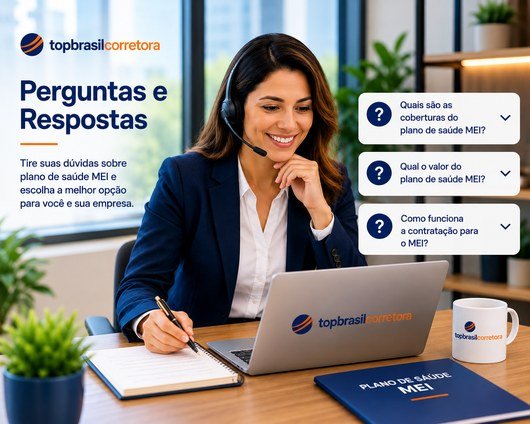 Consultora da Top Brasil Corretora esclarece dúvidas frequentes sobre plano de saúde MEI